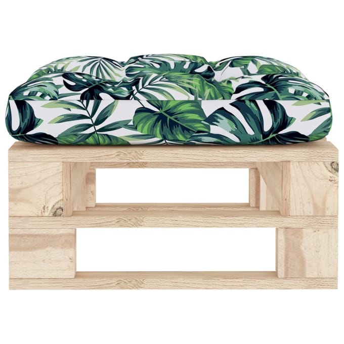 vidaXL - Tuinhocker - pallet - geïmpregneerd - grenenhout