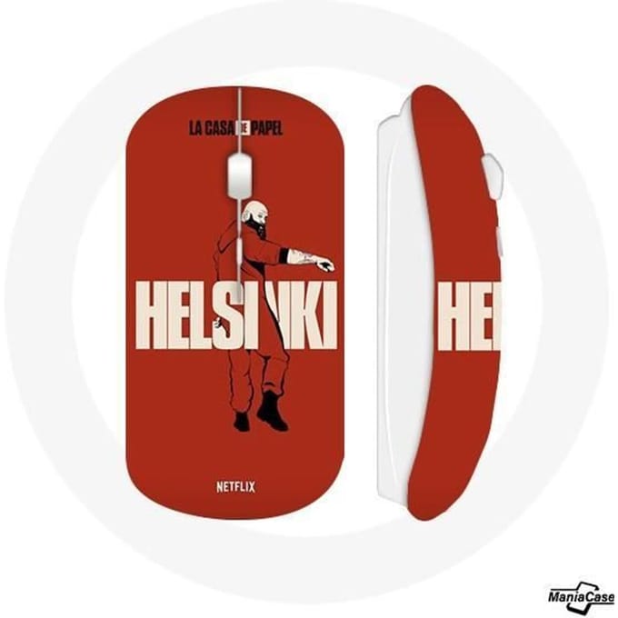 Helsinki La Casa De Papel draadloze muis