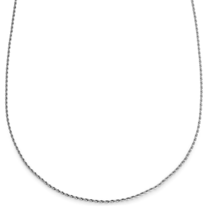 Essentials | 2 mm Zilverkleurige Ketting met Gedraaide Schakels