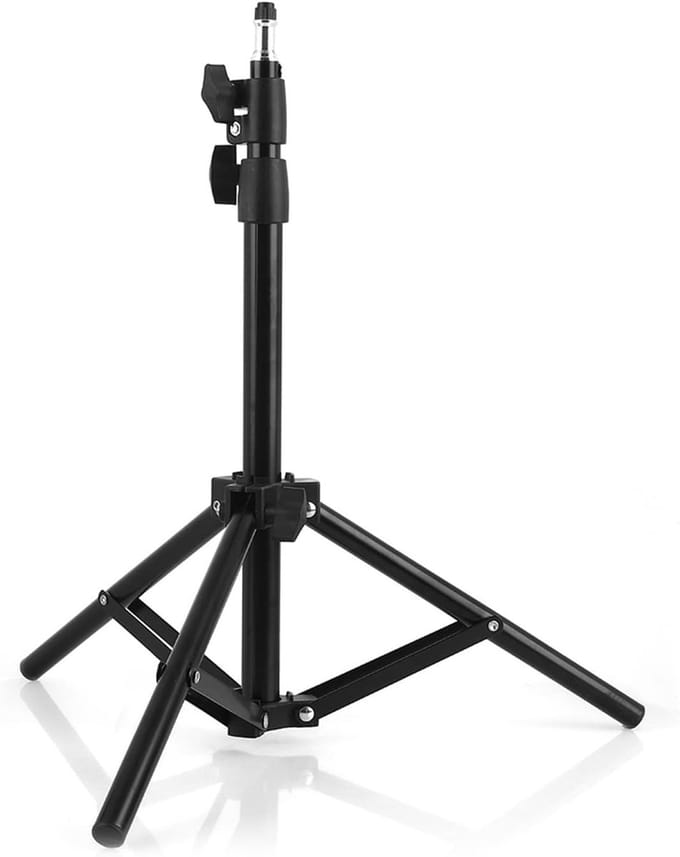 Projector Muurbeugel - Universele Statiefhouder - Thuisbioscoop Instellen - Lichtgewicht Aluminium - 6mm Interface - Zwart