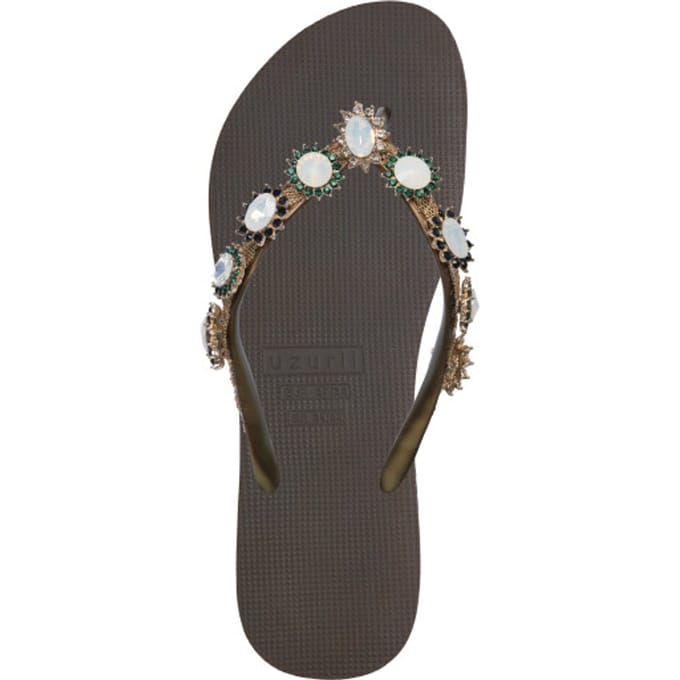 Uzurii | Teenslippers | Dames | Koffie | Maat 37/38