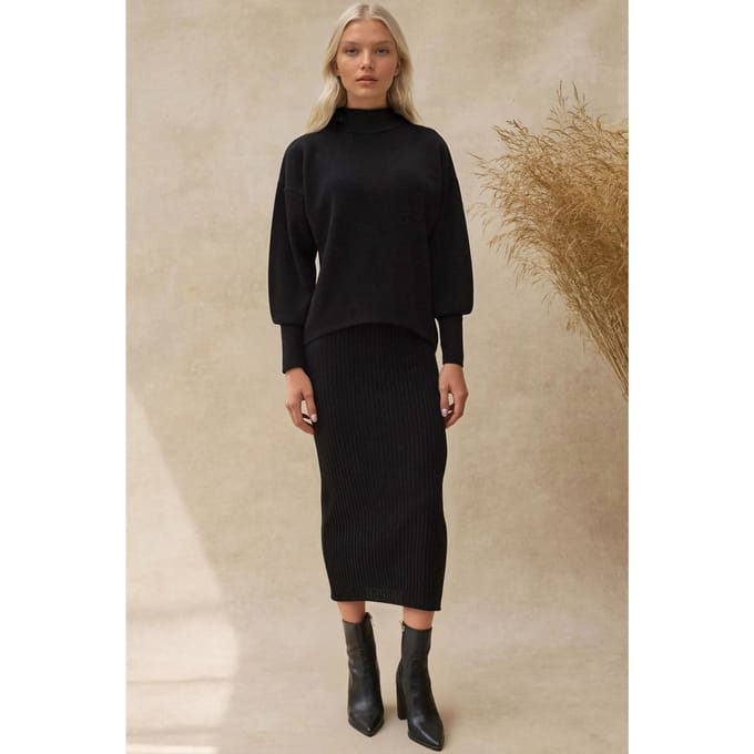 Gebreide Twee Delige Co-ord Set