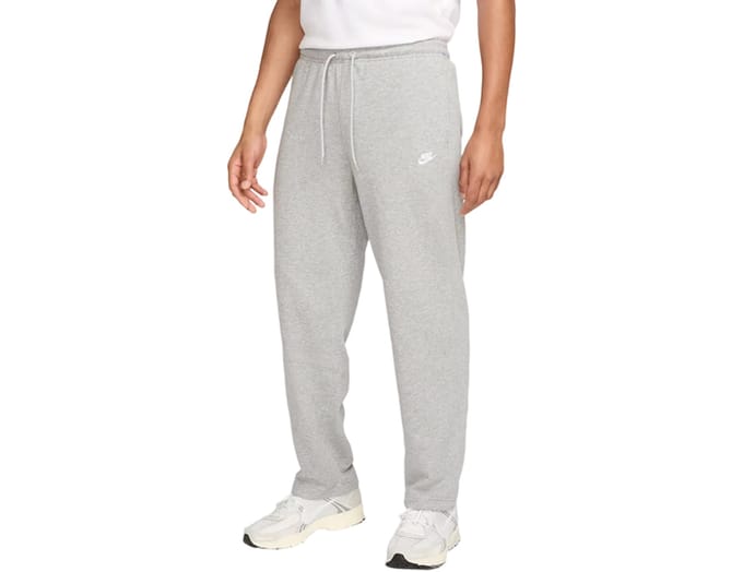 Nike Club French Terry Open-hem Broek Grijs K063