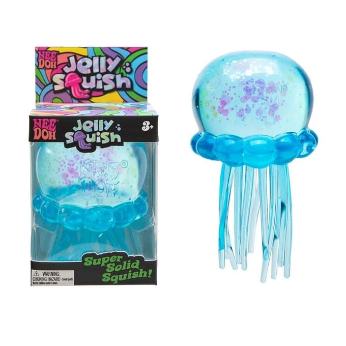 Glitter Kwallen Squishy Fidget Speelgoed Wiebelende Tentakels Sensorisch Stressverlichtend Speelgoed Stil Handig Bureau Speelgoed