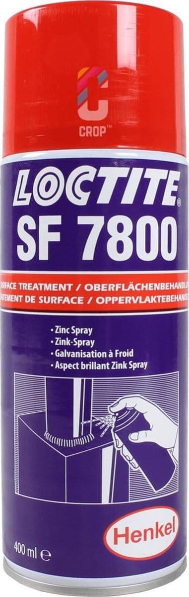 LOCTITE 7800 Zink Spray Spuitbus 400ml - Glans