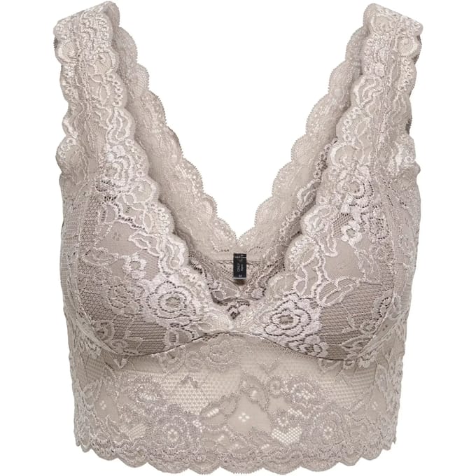 ONLY dames bralette kant chloe beige II