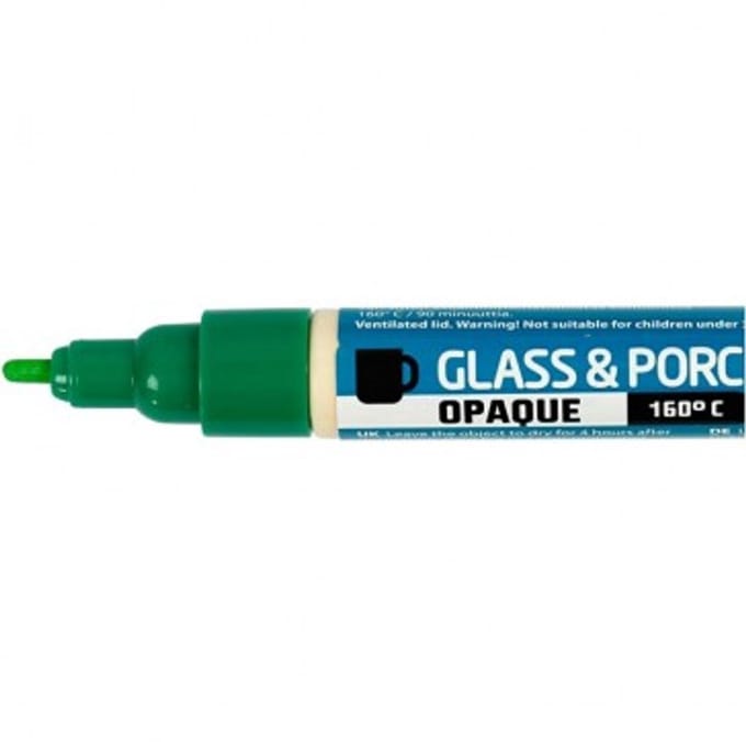 CC Glas- en Porseleinstift Dekkend Set 12 stuks