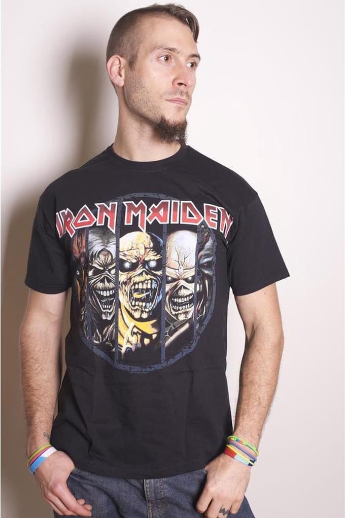 Iron Maiden - Eddie Evolution Heren T-shirt - XL - Zwart