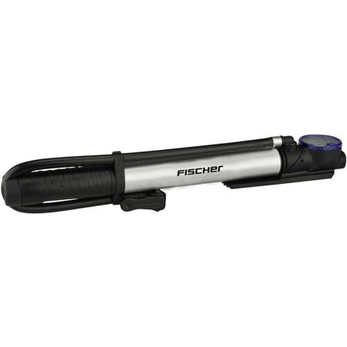 FISCHER FAHRRAD 85584 Minipomp Aluminium, Zwart