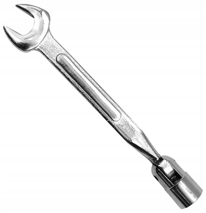 Vorel - Ringsleutel - 17mm - Scharnierend - Professioneel