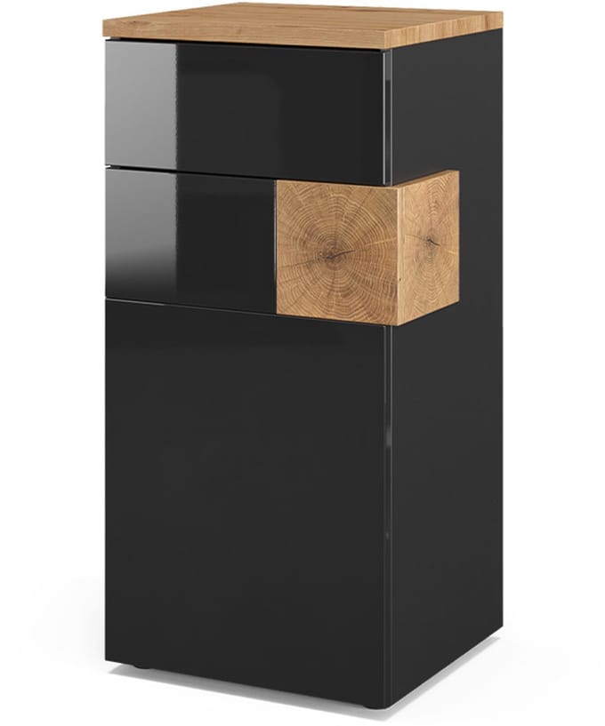 Vicco Eden Halfhoge kast – 40 x 84 cm Antraciet