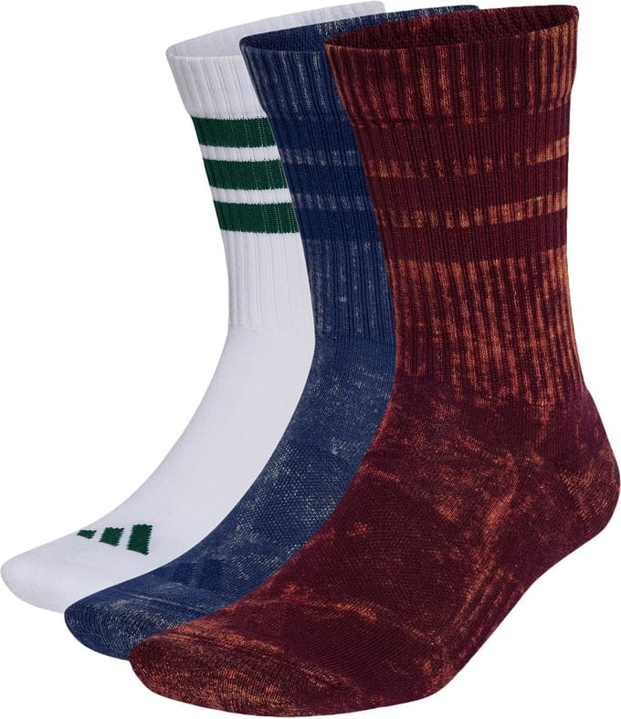 Adidas Sportswear Stonewash Sokken 3 Paar - Unisex - Bordeaux