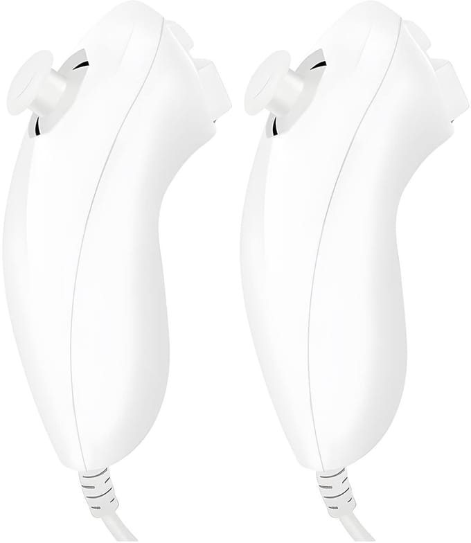 Allecto - NunchukController - Wii U Controller Set - Ergonomisch Ontwerp - Motion Plus - Comfortabel Spelen - Ideaal voor Gamers