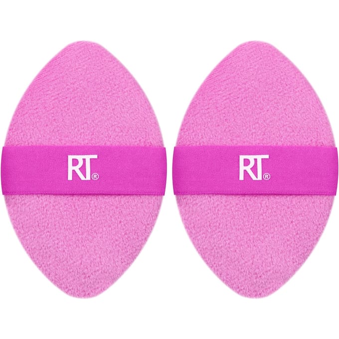 Real Techniques Sponge Sets Miracle 2-in-1 Powder Puff Duo 2 Pack Make-upsponzen Dames