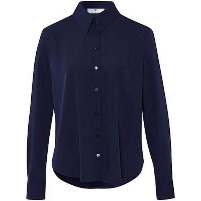 Blouse Van Peter Hahn blauw