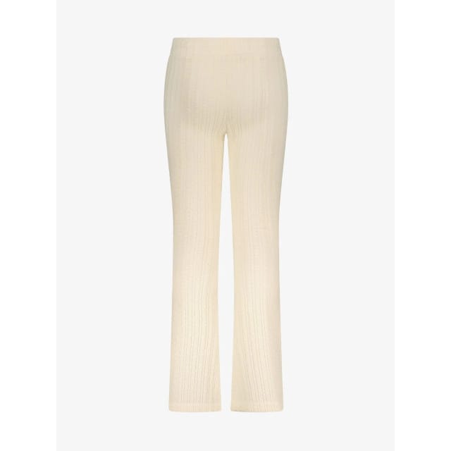 Le Chic Debont cable knit trousers