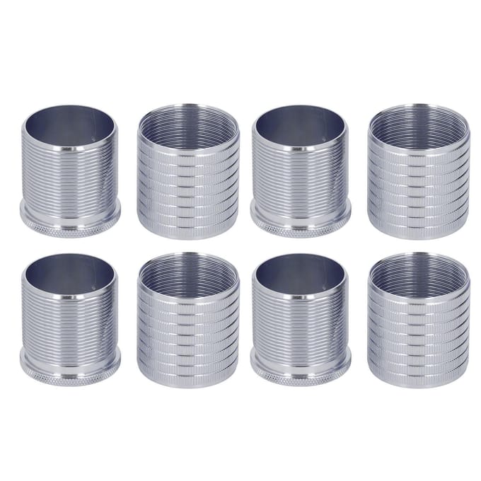 4 Pièces Élévateur de Meuble 4375mm Réglable Forte Portance Alliage d'Aluminium Robuste Élévateur de Lit