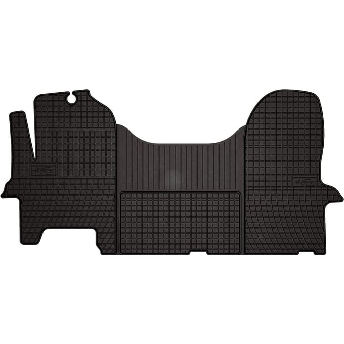 Wielganizator SolidPRO Serie - Auto Rubber Vloermatten - 2006-2014 - Zwarte Pasvorm