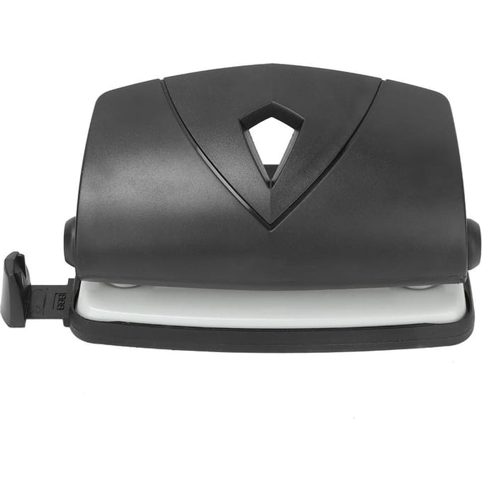 Universele Gat Sleuf Pons Papier Praktische 2-Gats Papierpons 10 Vel black