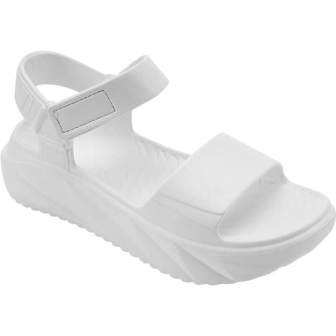 Holster Cloudnine natural flatform sandaal vegan comfort & duurzaam design