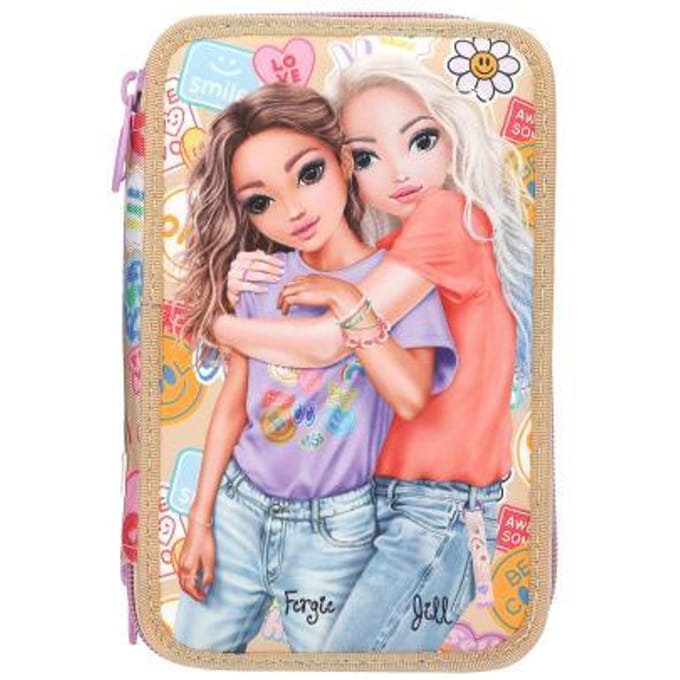 Top Model TOPModel 3-vaks etui GIRL POWER Pennenzakken en -etui's