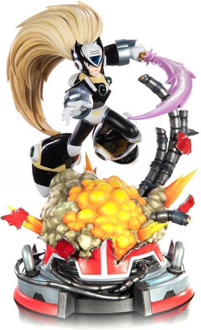 First 4 Figures - Mega Man X Resin Painted Statue: Black Zero (Standard Edition) - Figuur