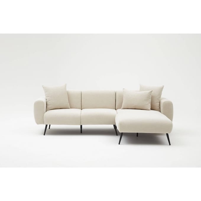 Hoekbank Zeno rechts bouclé | Kalune Design