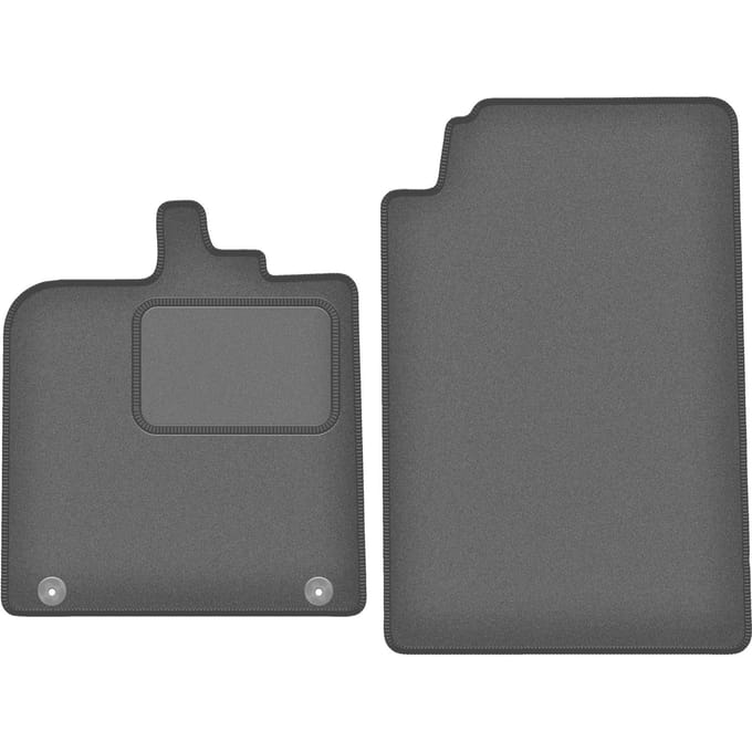 Grafiet automatten voor: Smart ForTwo II hatchback (2007-2014)