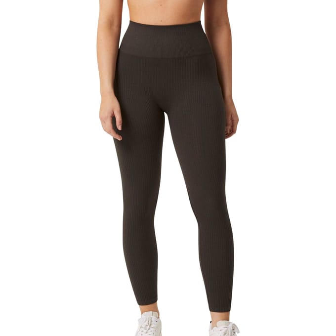 Björn Borg Studio Seamless Ribbed Tight Dames - Maat M