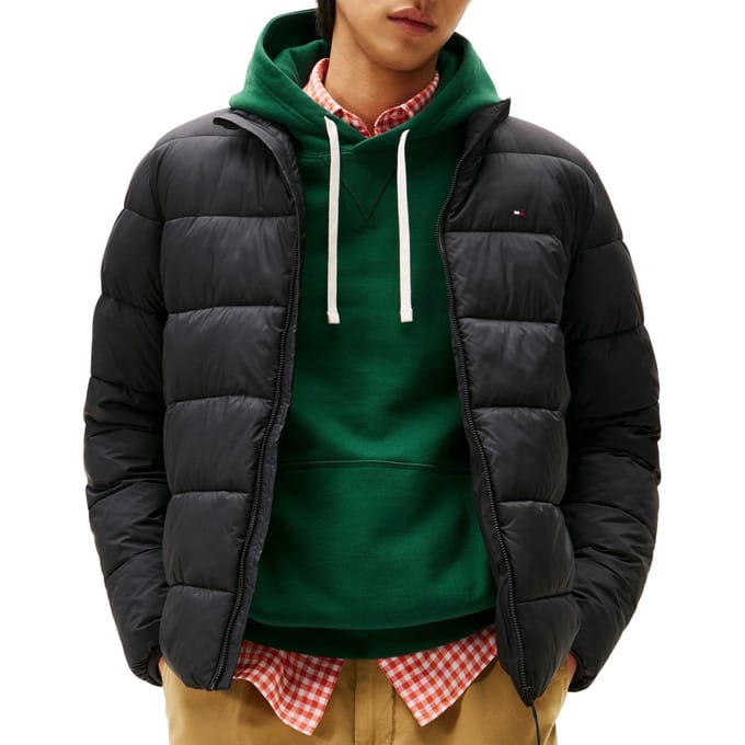 Tommy Hilfiger Mid Weight Stand Jas Heren