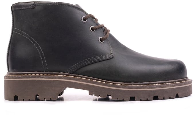 Nordland new thunder chucka boots heren army green waxed leer