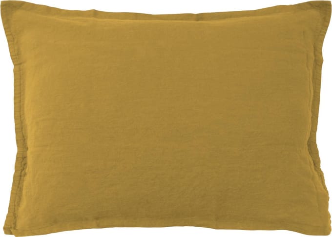 Matt & Rose Set Kussenslopen Saffraan - 50 x 70 cm - 100% Linnen