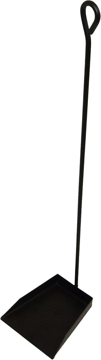 Aschepleper - Schep Stoffer - Haard Onderhoud - Stevig Metalen Ontwerp - 70 cm - Zwart