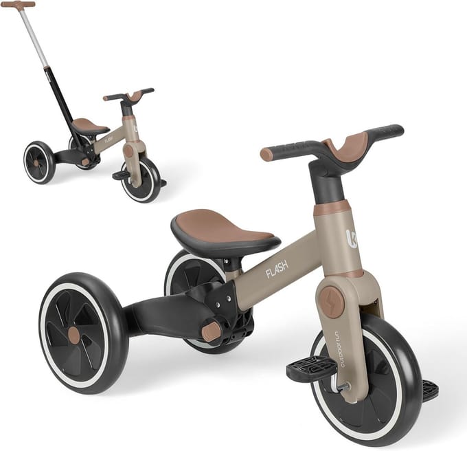 Evolutionaire 5-in-1 Driewieler en Loopfiets voor Peuters (1,5 - 4 jaar)