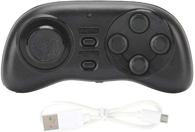 Store_9 - Mini-gamepad - Bluetooth-gamepad - Hoogwaardige joystick - Compact formaat - Ideaal voor mobiele gamers - Lange speelduur