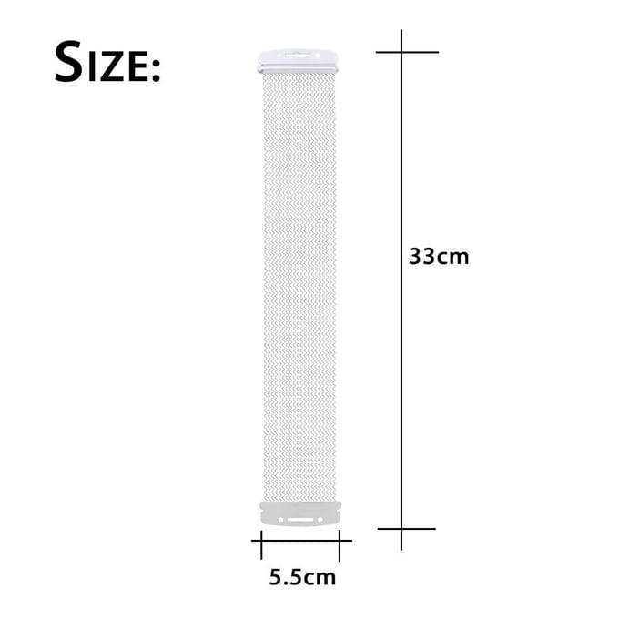 Stalen snaredraad 20 strengen voor 14 inch snaredrum Cajon Box Drum white