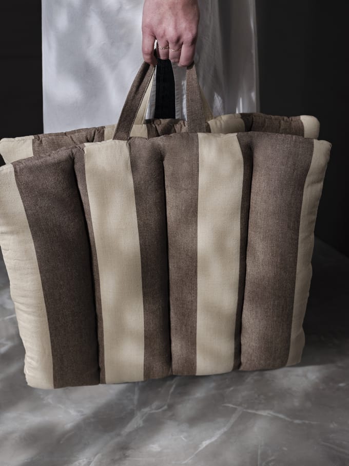 Ferm Living - Strand opvouwbare matras - meerkleurig