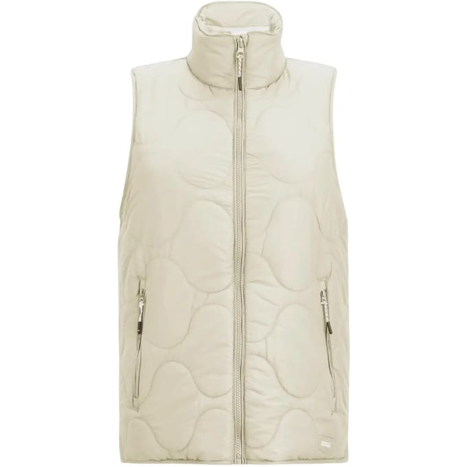 Waterafstotend gewatteerd gilet voor dames van het merk Carlette