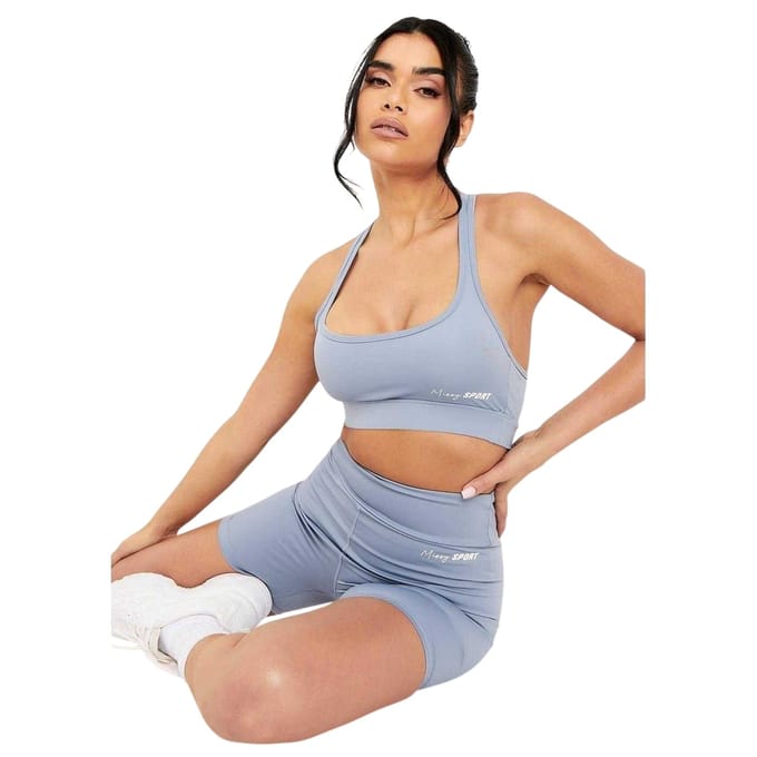 Missy Empire Sportbeha voor dames/dames (Blauw)