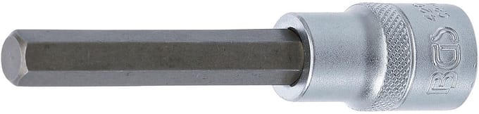 BGS Dopsleutelbit lengte 100 mm 1/2 INBUS 10 mm