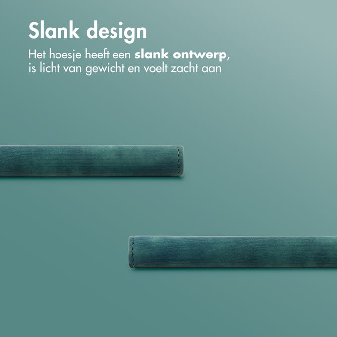 imoshion Hoesje - Geschikt voor Google Pixel 10a - Slim Bookcase - Groen