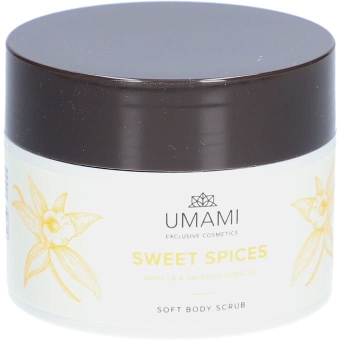 Umami Sweet Spices Soft Body Scrub Vanille & Saffraan 250 Crème