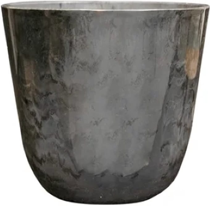 Bloempot Palermo - Marble grey Ø 30 cm