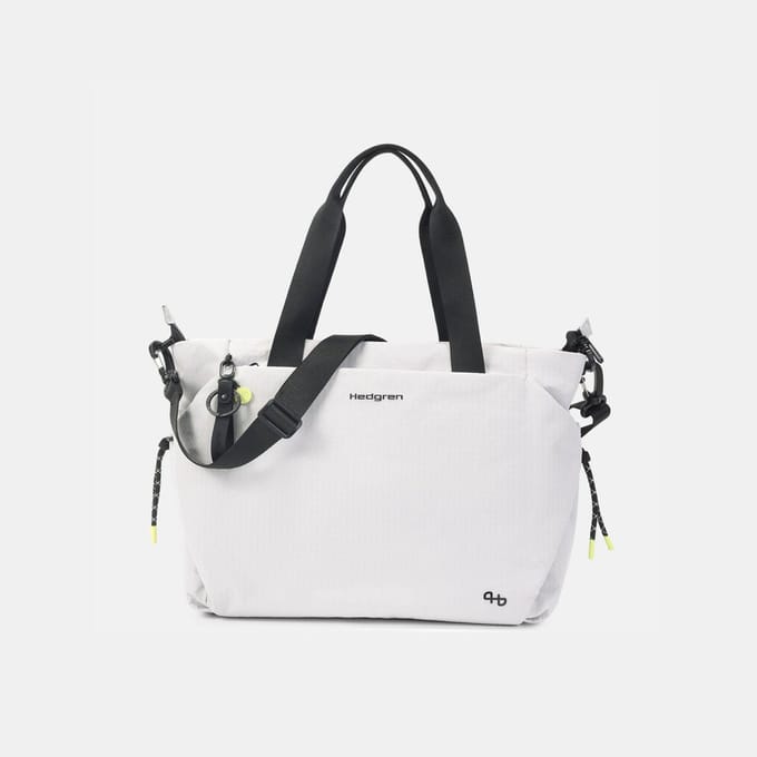 Hedgren Satoshi Dames Shopper met laptopvak 14 inch – Waterafstotend – Vaporous Grey