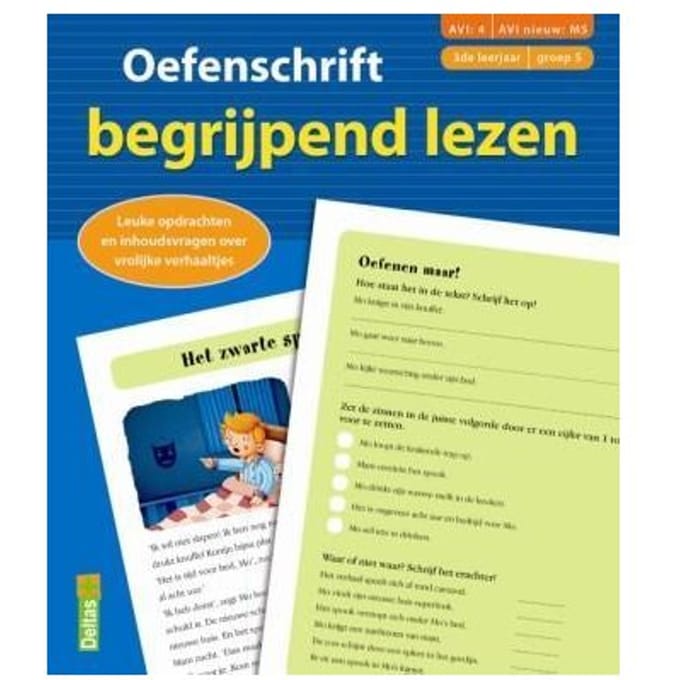 Oefenschrift Begrijpend Lezen / Groep 5 3de Leerjaar - Hilde E. Gerard