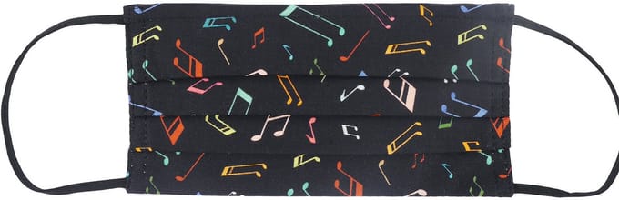 Face Covering Music Design 18 (Cotton) 18,5*9,5 cm