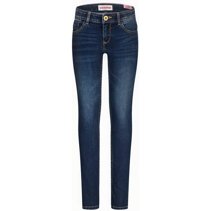 Vingino Alice Deep Dark Maat: 9 | Spijkerbroeken Outlet | Unisex | Blauw