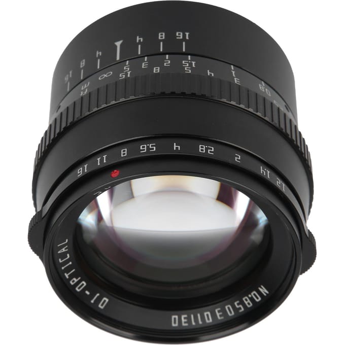 50mm F1.2 M43 Mount Groothoeklens voor GH5GM10GX8GF9 Mirrorless Camera black