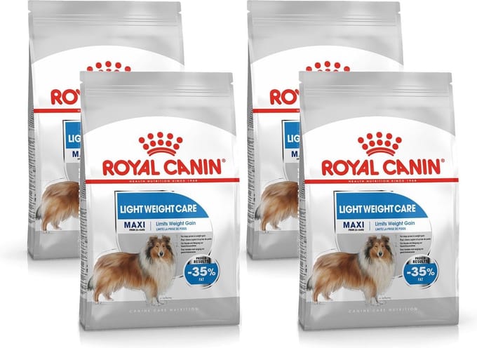 Royal Canin Light Weight Care Maxi - Hondenvoer - 4 x 3 kg