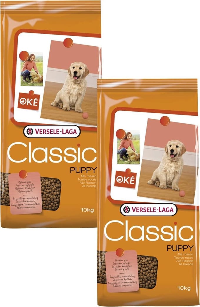 Versele-Laga Classic Puppy - Hondenvoer - 2 x 10 kg